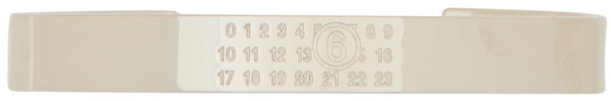 BRACCIALE RIGIDO CON LOGO "NUMERIC MINIMAL SIGNATURE"