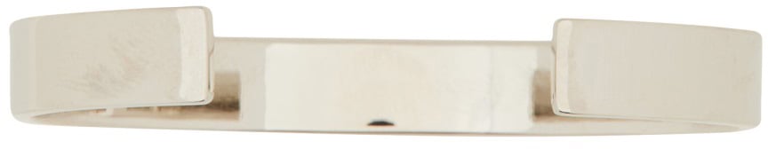 BRACCIALE RIGIDO CON LOGO "NUMERIC MINIMAL SIGNATURE"