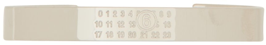 BRACCIALE RIGIDO CON LOGO "NUMERIC MINIMAL SIGNATURE"
