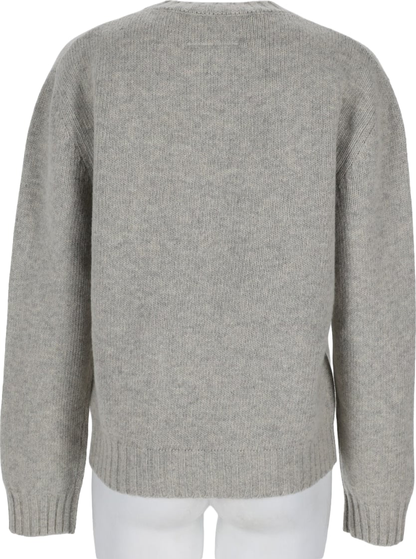 maglia in lana con logo