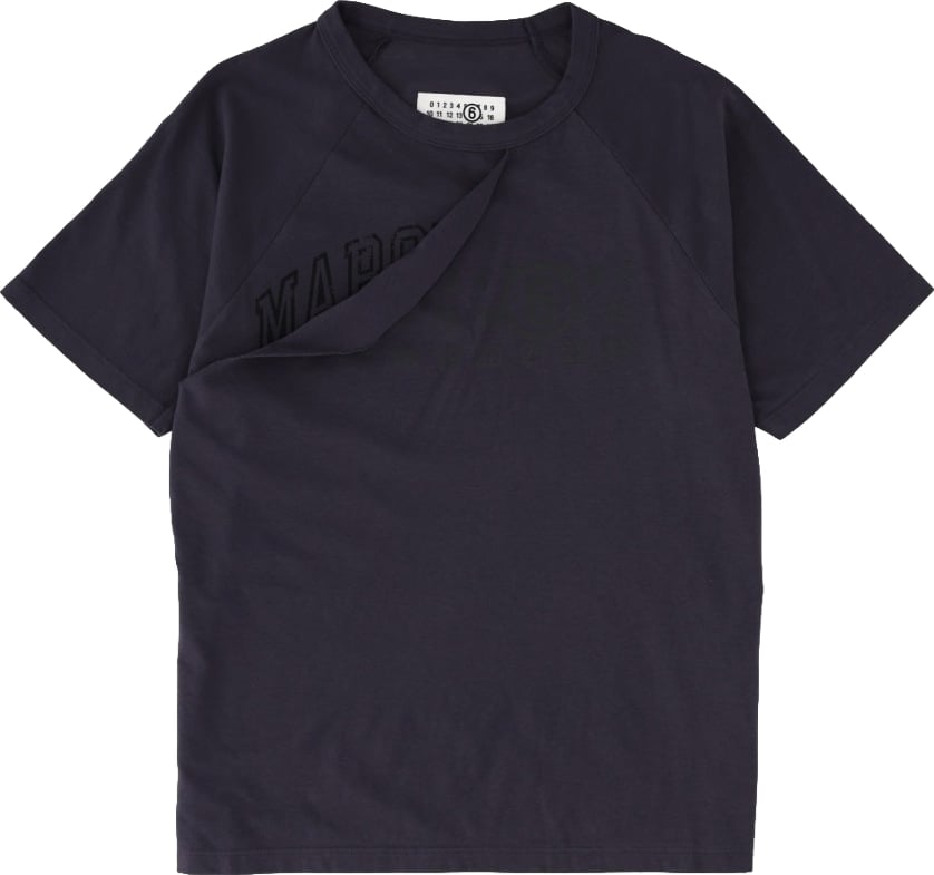 t-shirt con pannello frontale