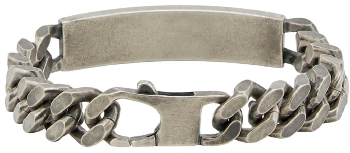 BRACCIALE A CATENA CON LOGO "NUMERIC SIGNATURE"