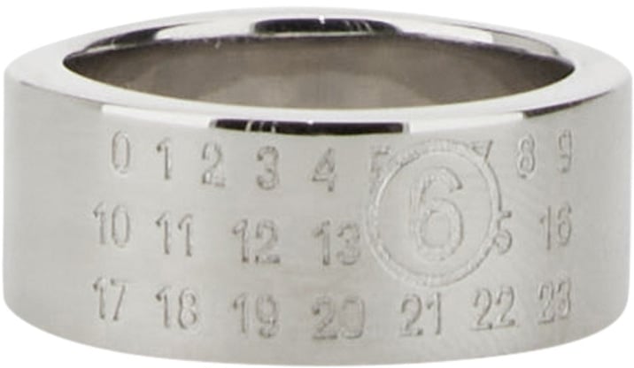 ANELLO CON LOGO "NUMERIC SIGNATURE"