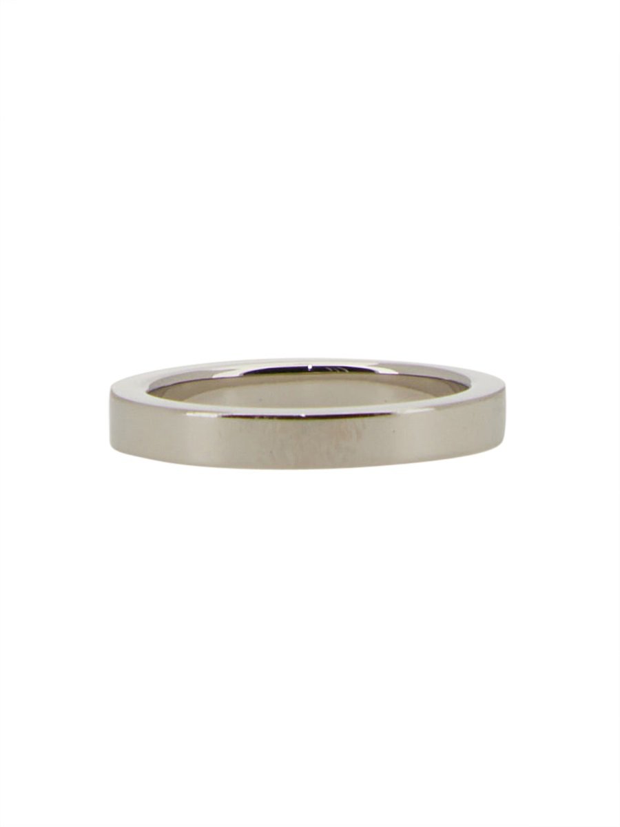 ANELLO CON LOGO "NUMERIC MINIMAL SIGNATURE" SLIM