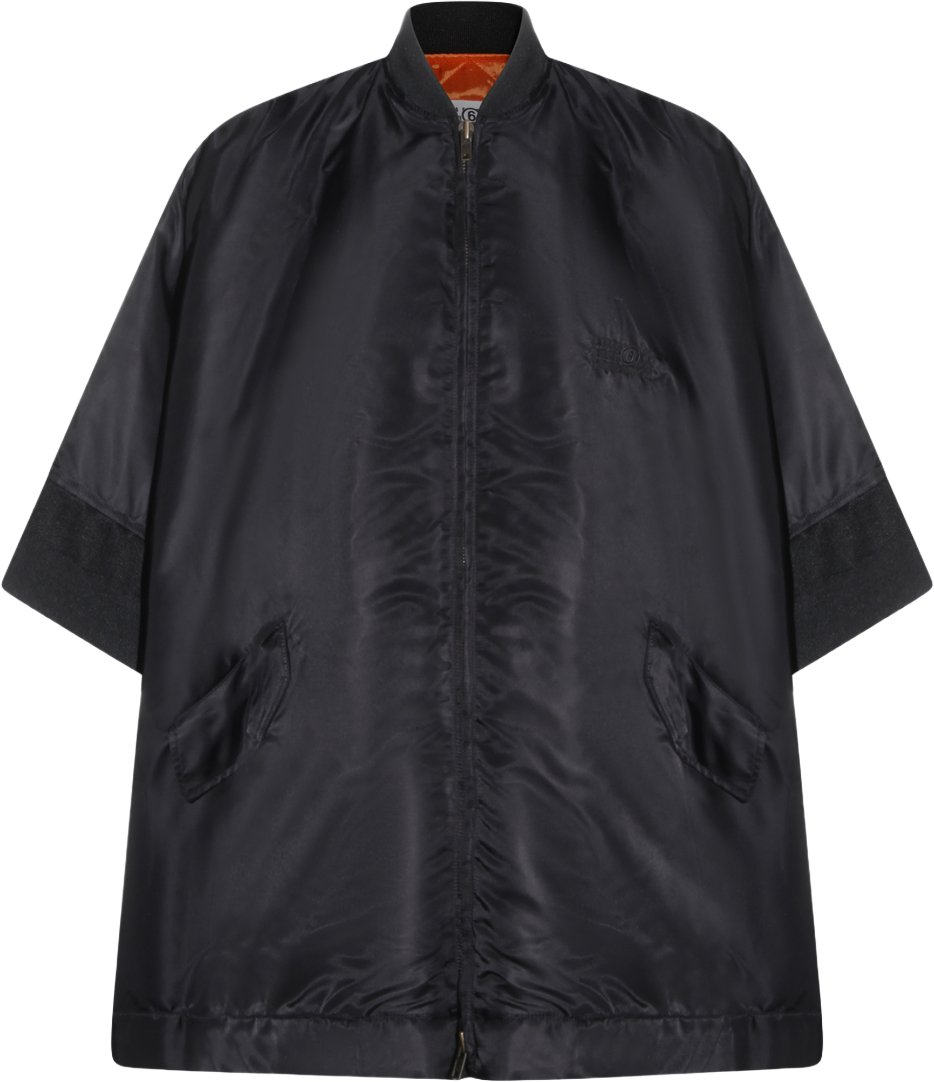 Tailored Black Jacket with Classic Collar