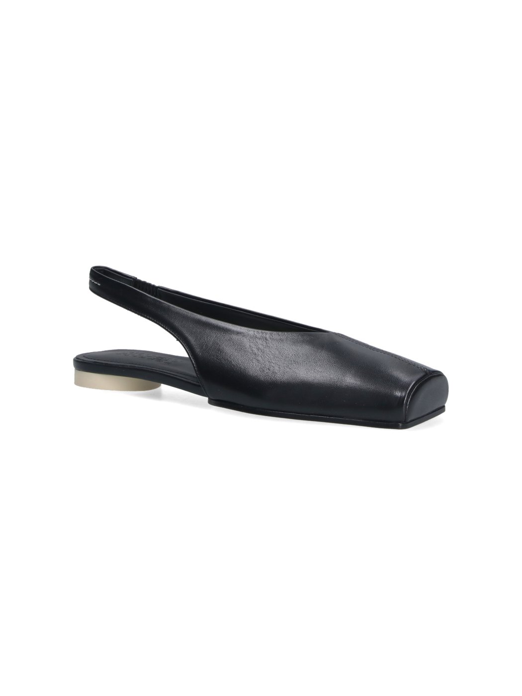 Slingback Ballerines – Black