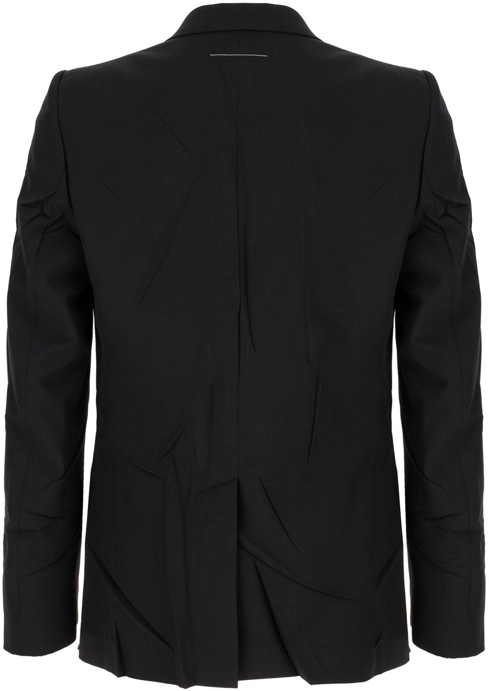 Mm6 Maison Margiela Black polyester blend blazer