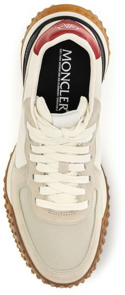 Moncler Beige Polyamide Athletic Sneakers