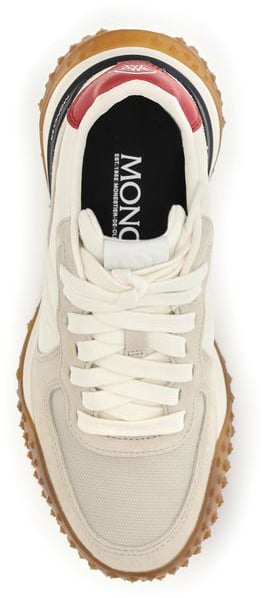 Moncler Beige Polyamide Athletic Sneakers