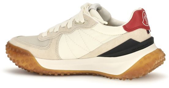 Moncler Beige Polyamide Athletic Sneakers