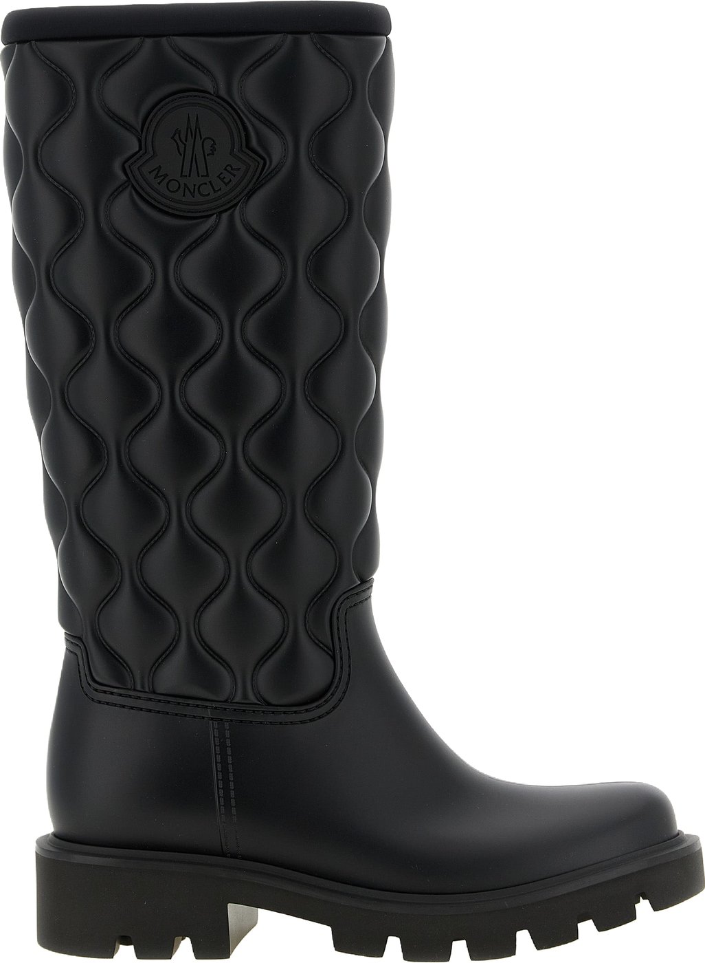 Moncler Black Pvc Over The Knee