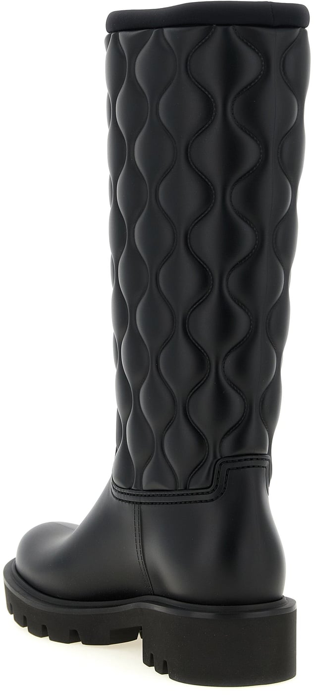 Moncler Black Pvc Over The Knee