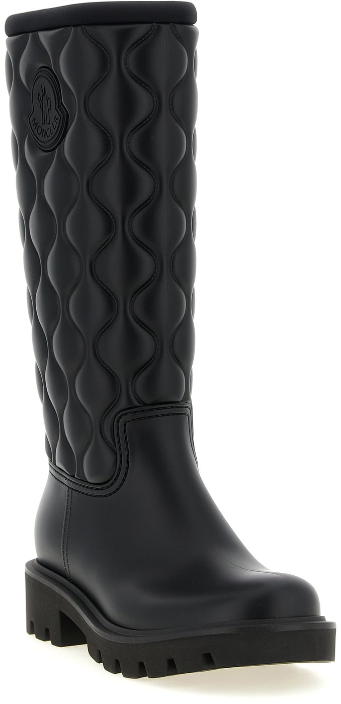 Moncler Black Pvc Over The Knee
