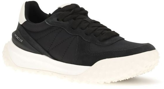 Moncler Black Polyamide Athletic Sneakers