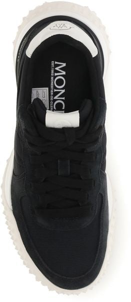 Moncler Black Polyamide Athletic Sneakers