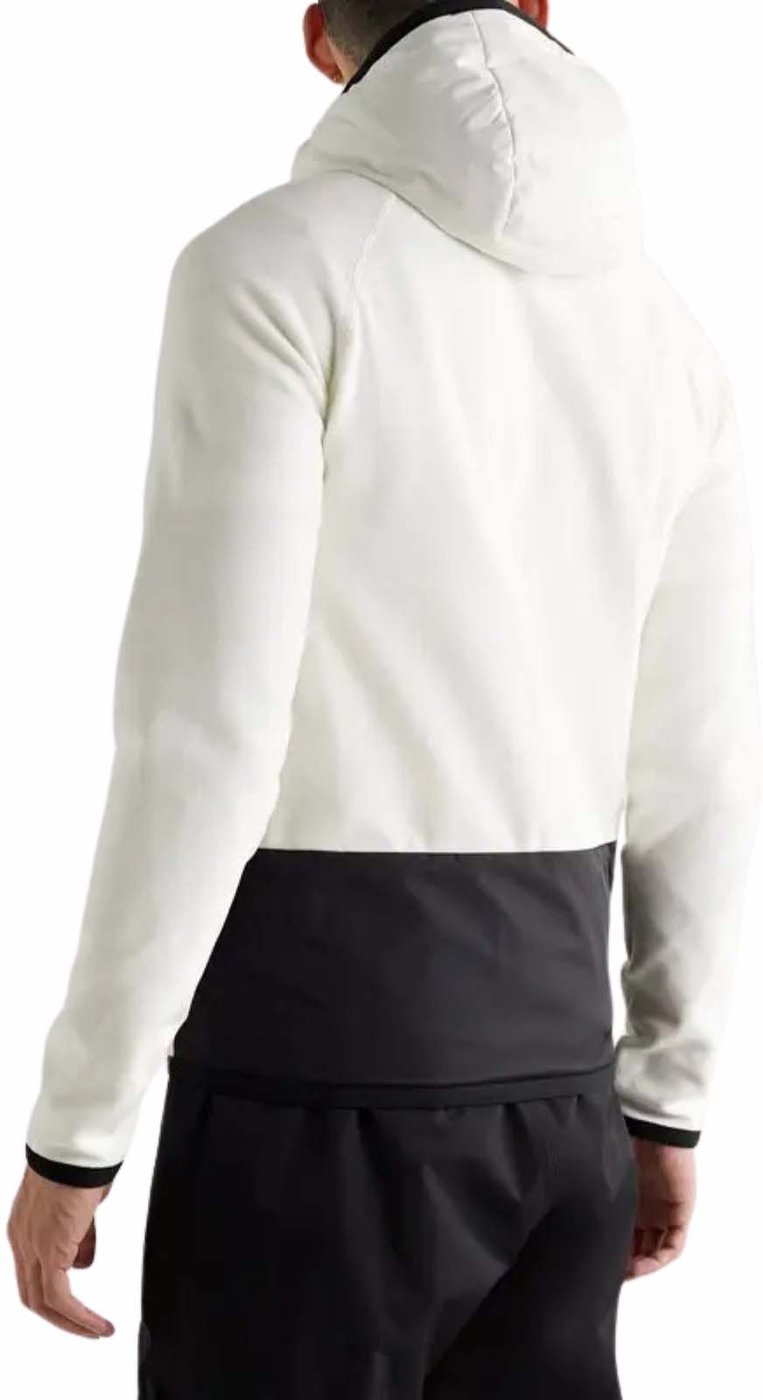 Moncler Grenoble Men's Hooded Down Jacket White