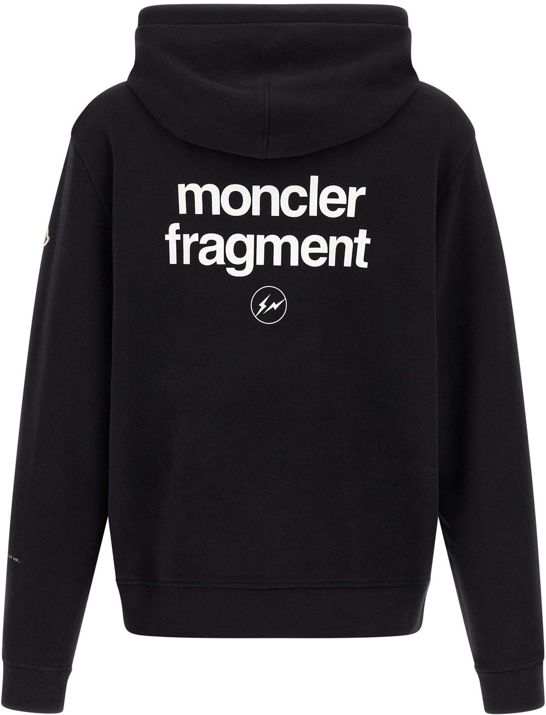 MONCLER GENIUS Black Cotton Sweatshirt