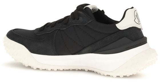Moncler Black Polyamide Athletic Sneakers