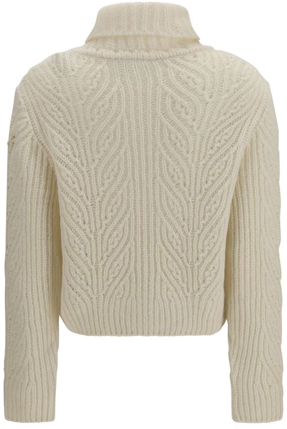 Moncler Beige Wool Oves Aries Turtleneck