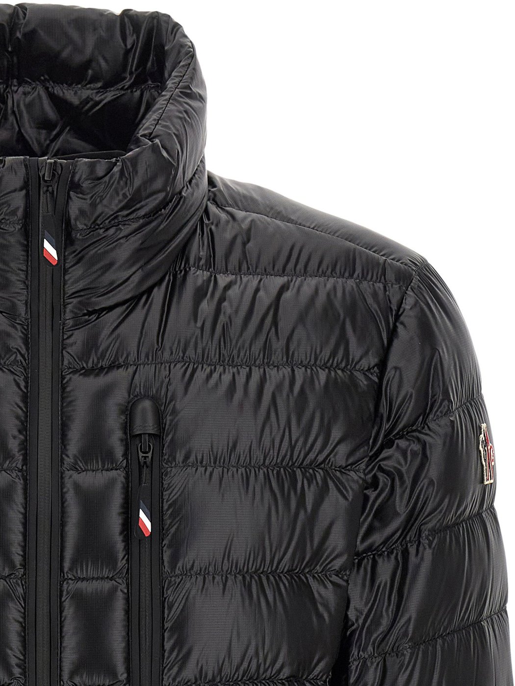 Moncler Grenoble Black Polyester Full-Length Jacket