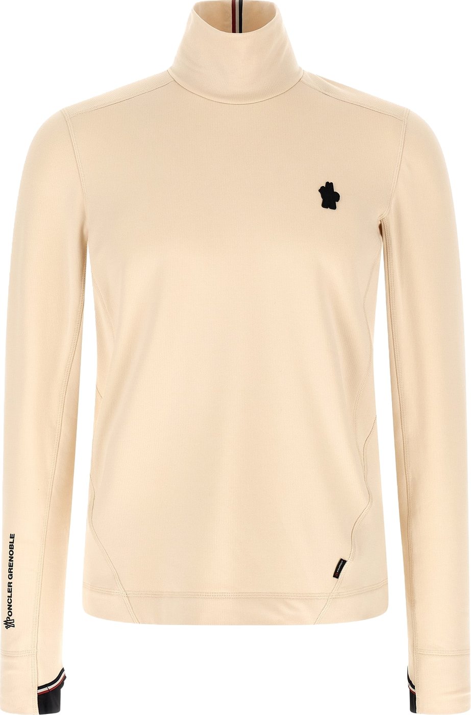 Moncler Grenoble White Polyamide Cardigan