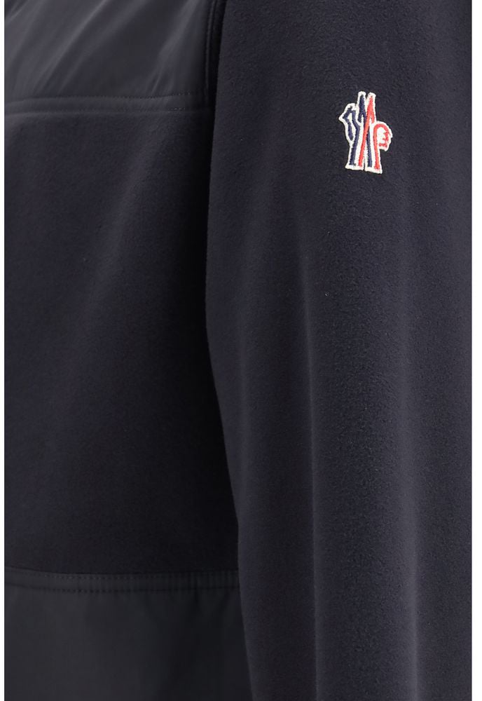 Moncler Grenoble Black Polyester Sweatshirt