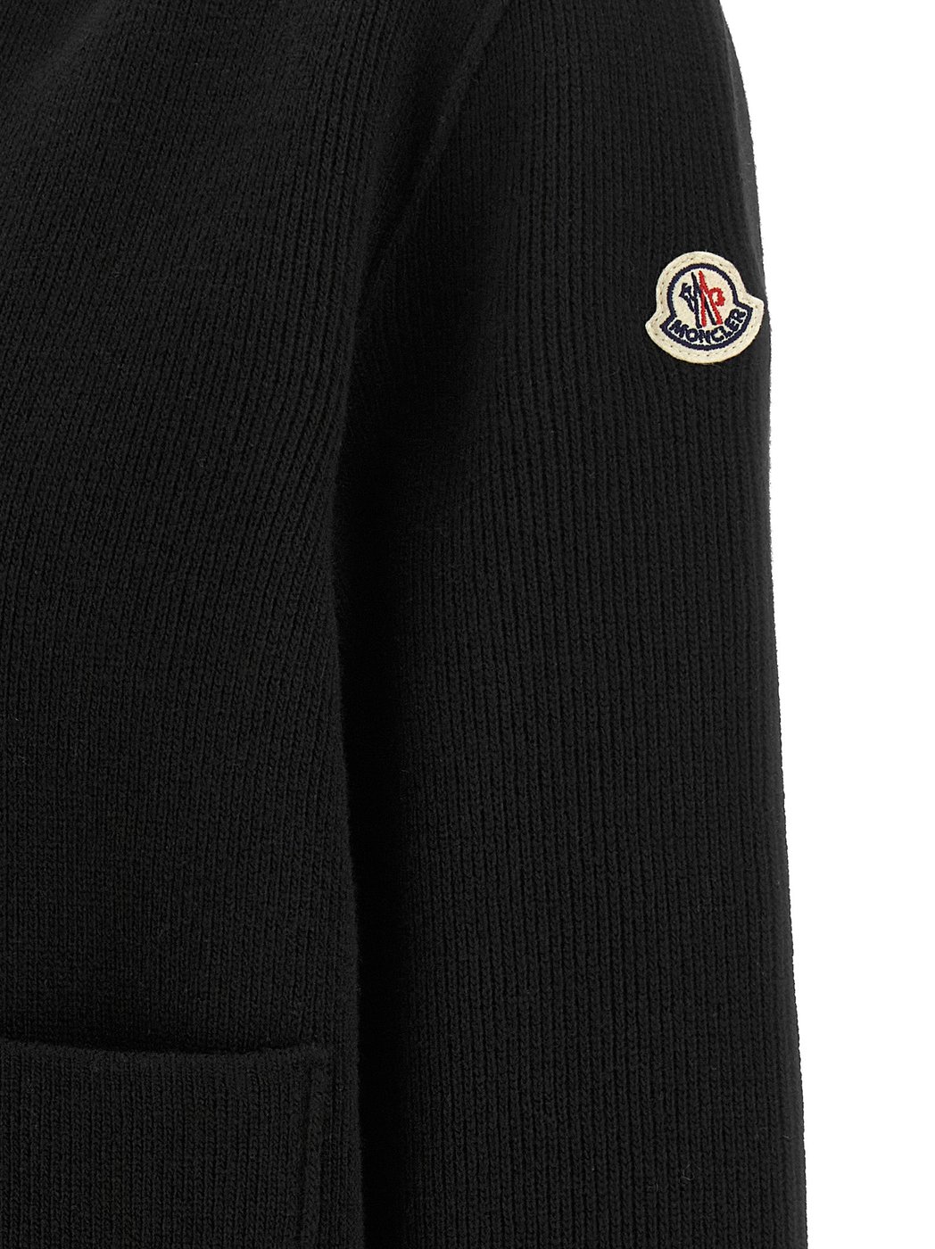 Moncler Black Polyamide Cardigan