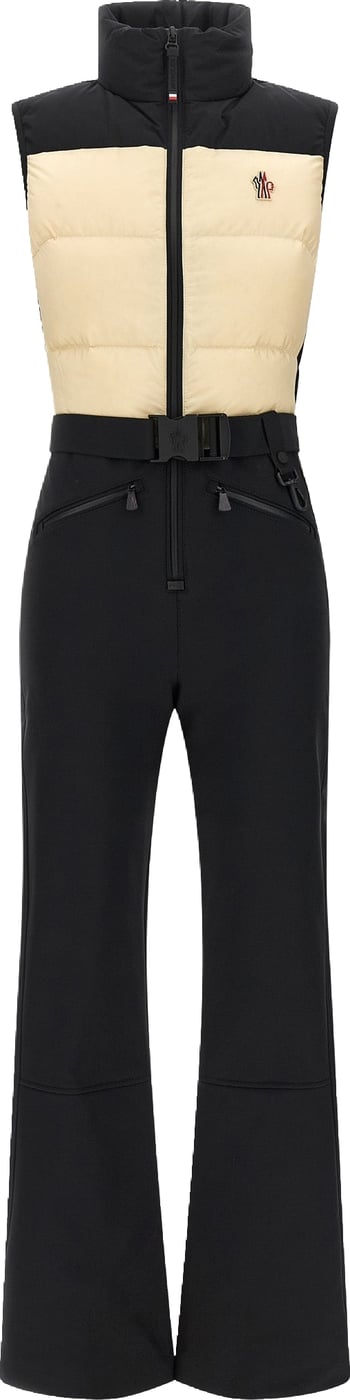 Moncler Grenoble Bicolor Polyamide Jumpsuit