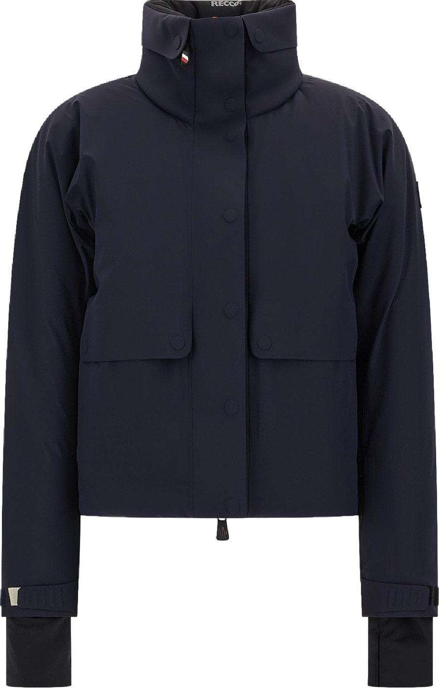 Moncler Midnight blue stretch nylon Danses down jacket