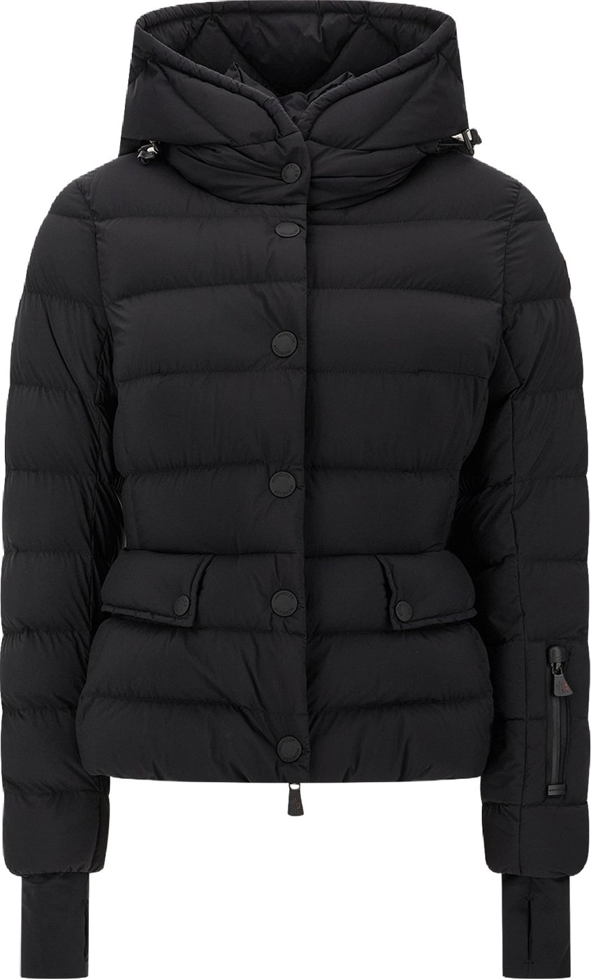 Moncler Black nylon Armoniques down jacket