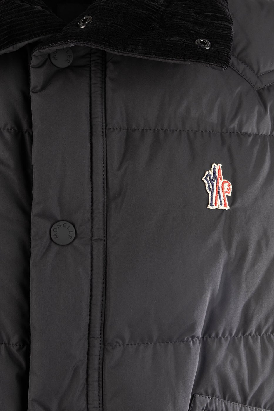 Moncler Black polyester Evans sleeveless down jacket