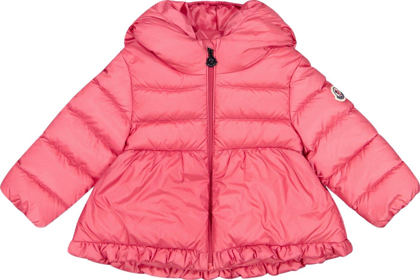 Moncler Odile Baby Meisjes Winterjas In Fuchsia