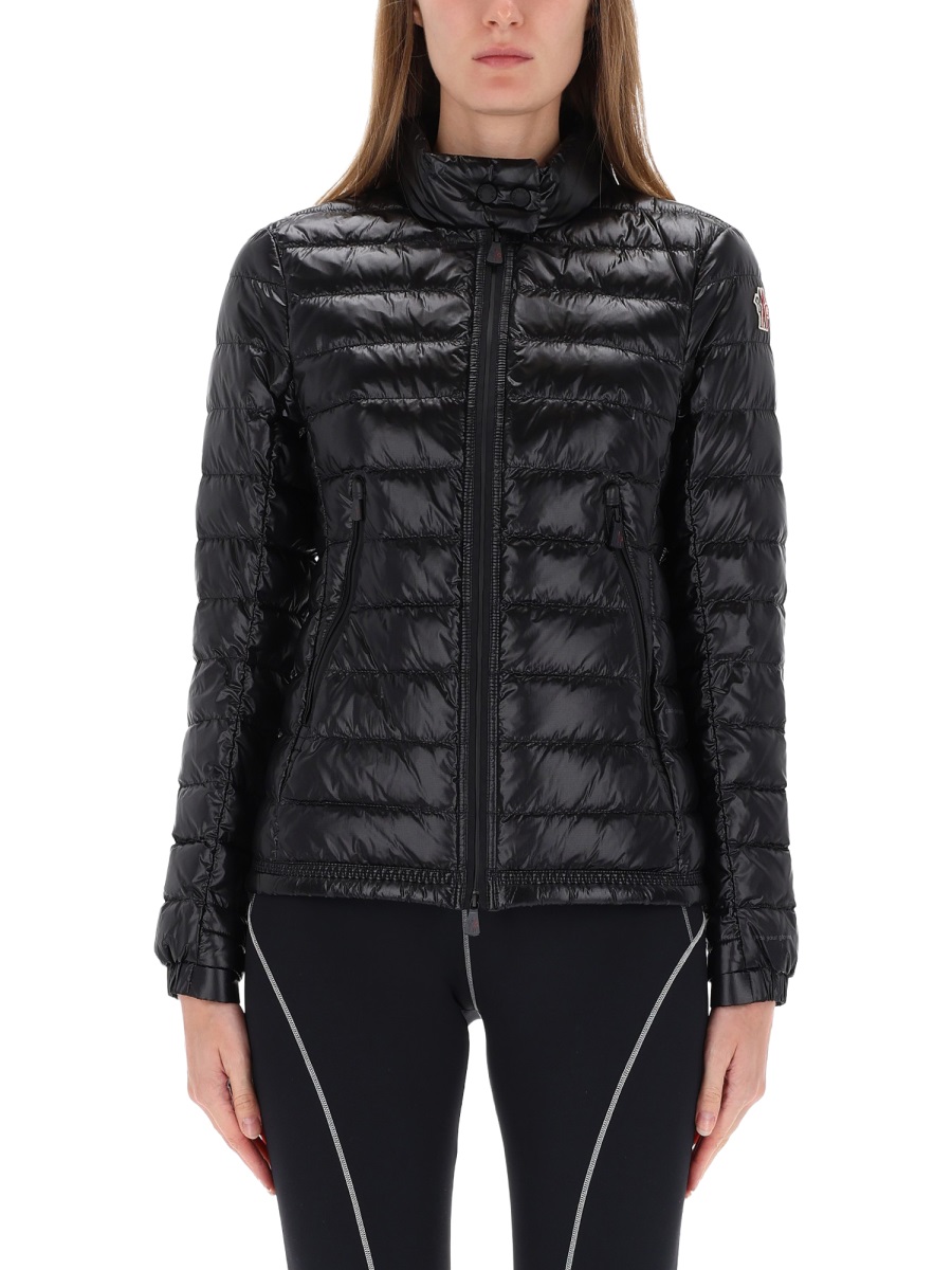 Black Nylon Walibi Quilted Down Jacket