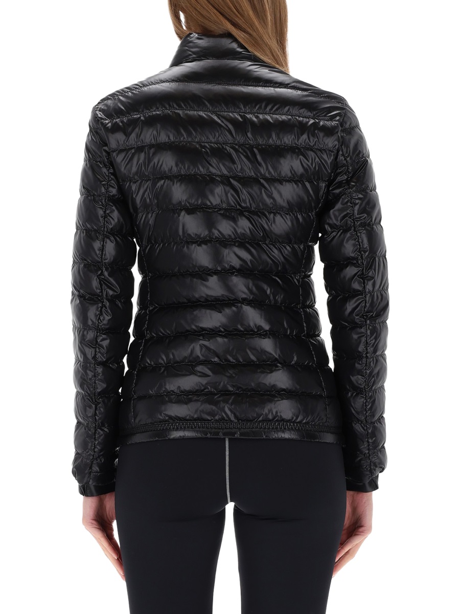 Black Nylon Walibi Quilted Down Jacket