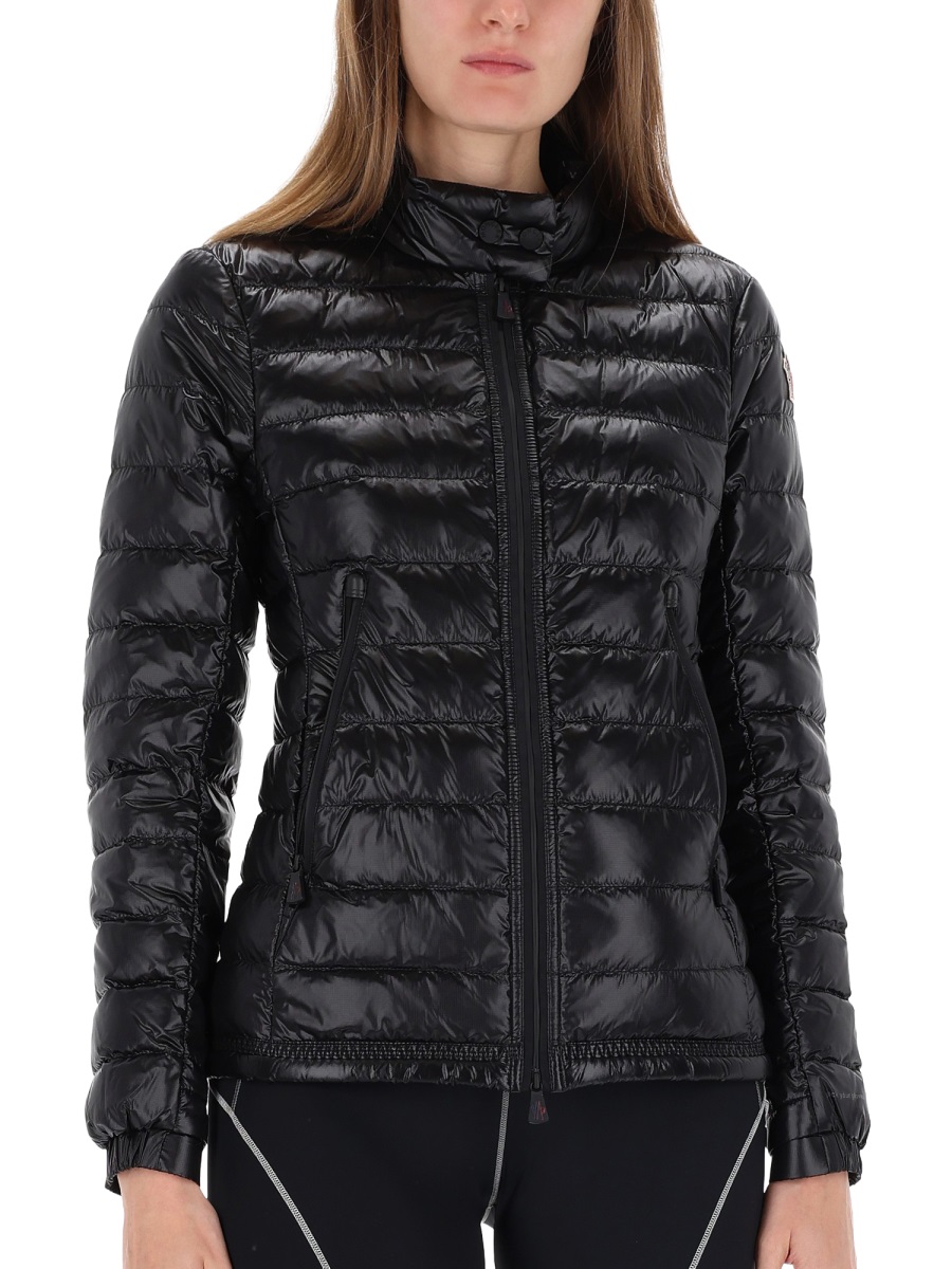 Black Nylon Walibi Quilted Down Jacket