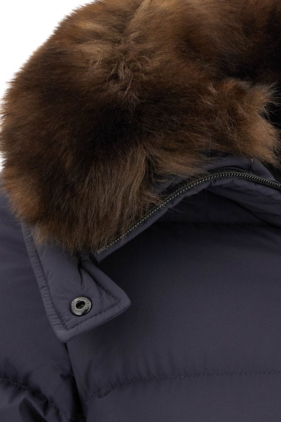 Moncler Midnight blue nylon Arabbas down jacket