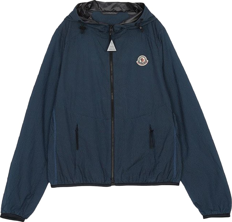 Moncler Eda Women's Hooded Jacket Blue