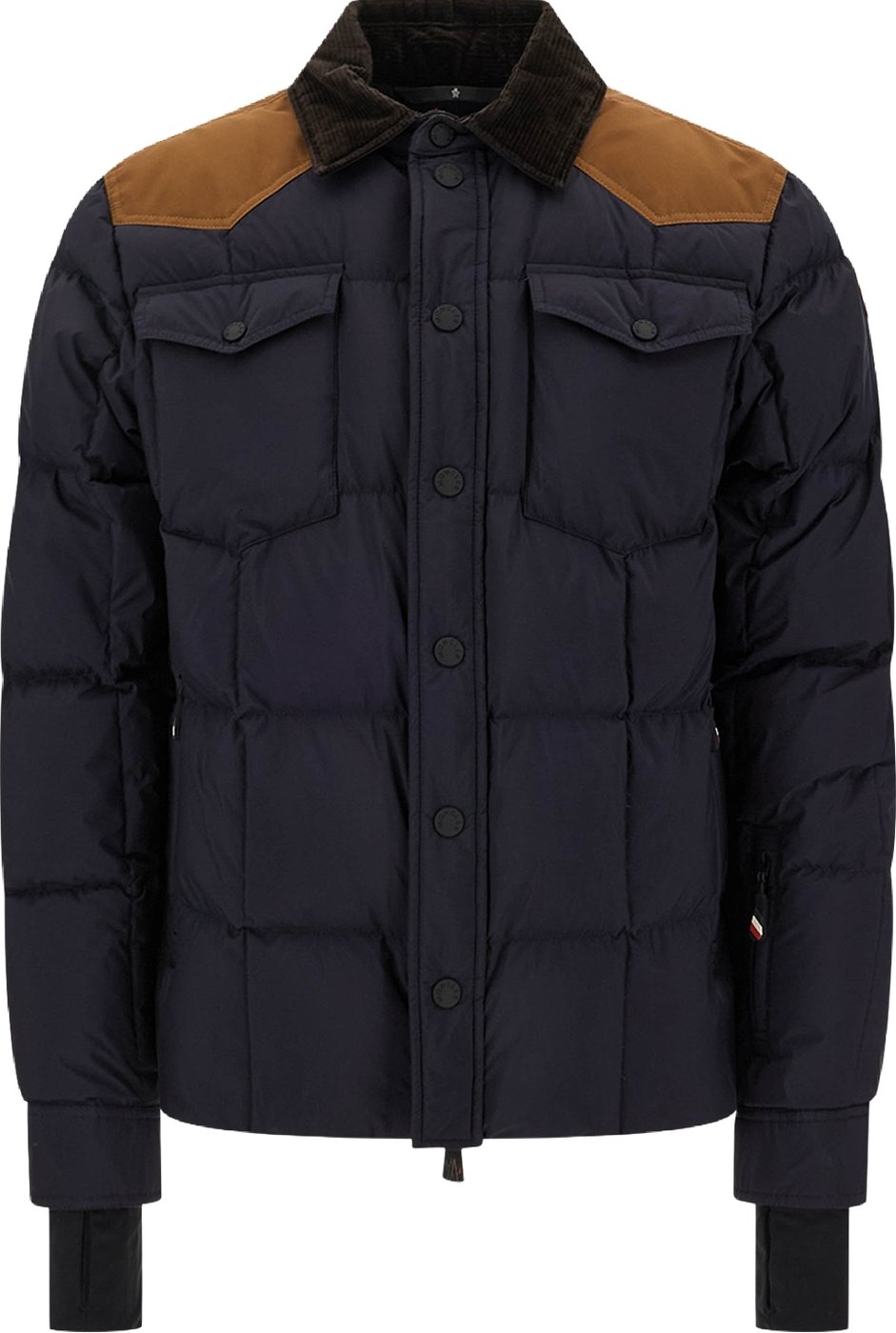 Moncler Midnight blue nylon Geltech down jacket
