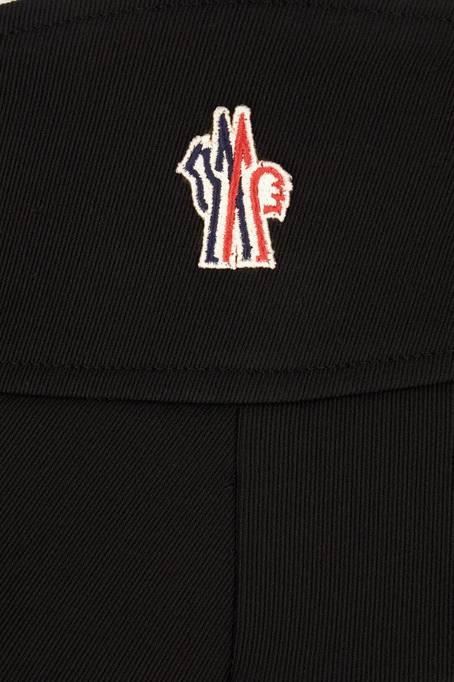 Moncler Black stretch nylon blend pants