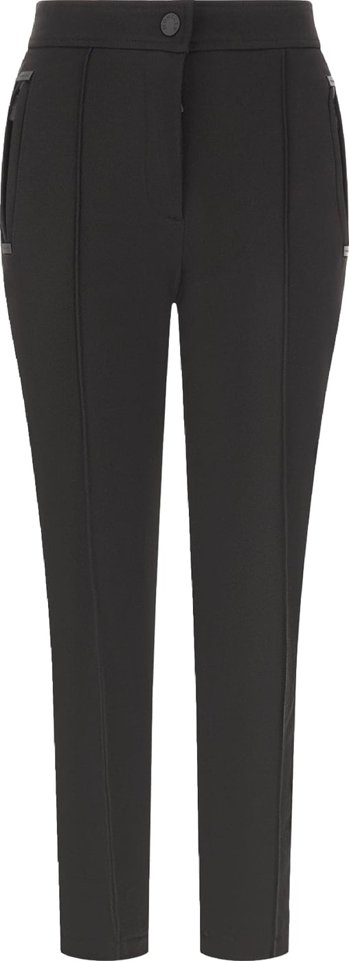 Moncler Black stretch nylon blend pants