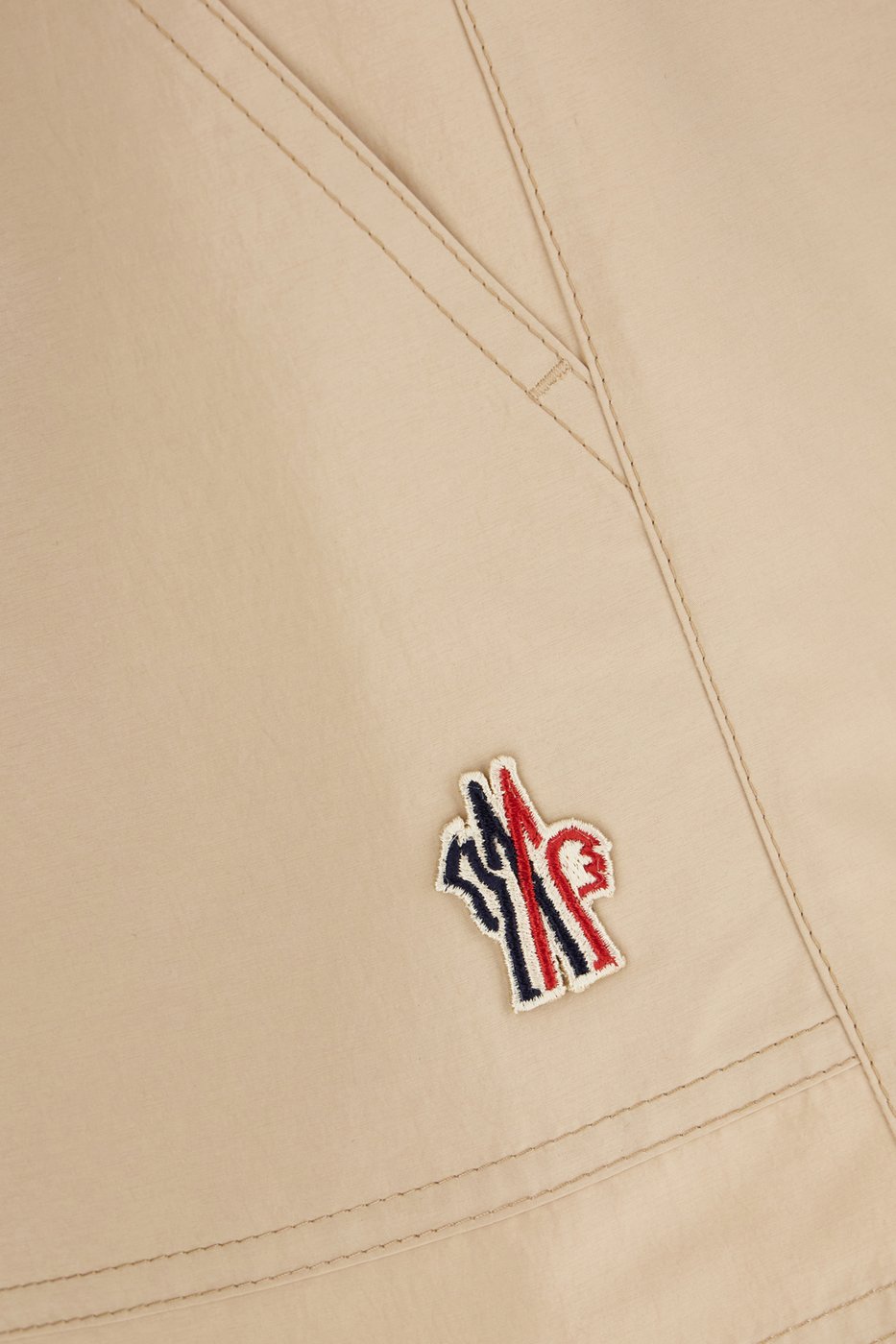 Moncler Sand polyester shorts