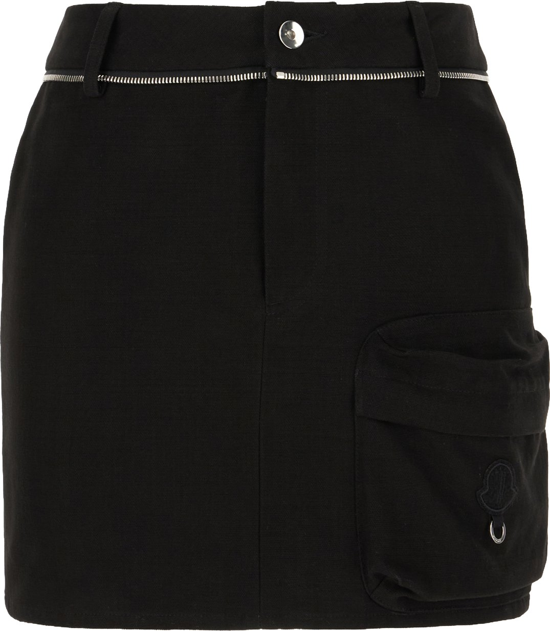 Moncler Black 6 Moncler Willow Smith cotton mini skirt