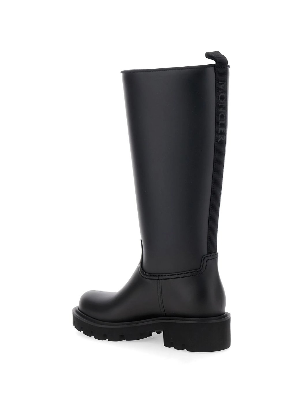 Kickstream High Black Rain Boots