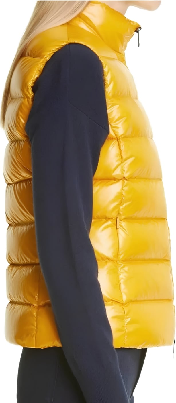Moncler Ghany Women's Nylon Vest Yellow