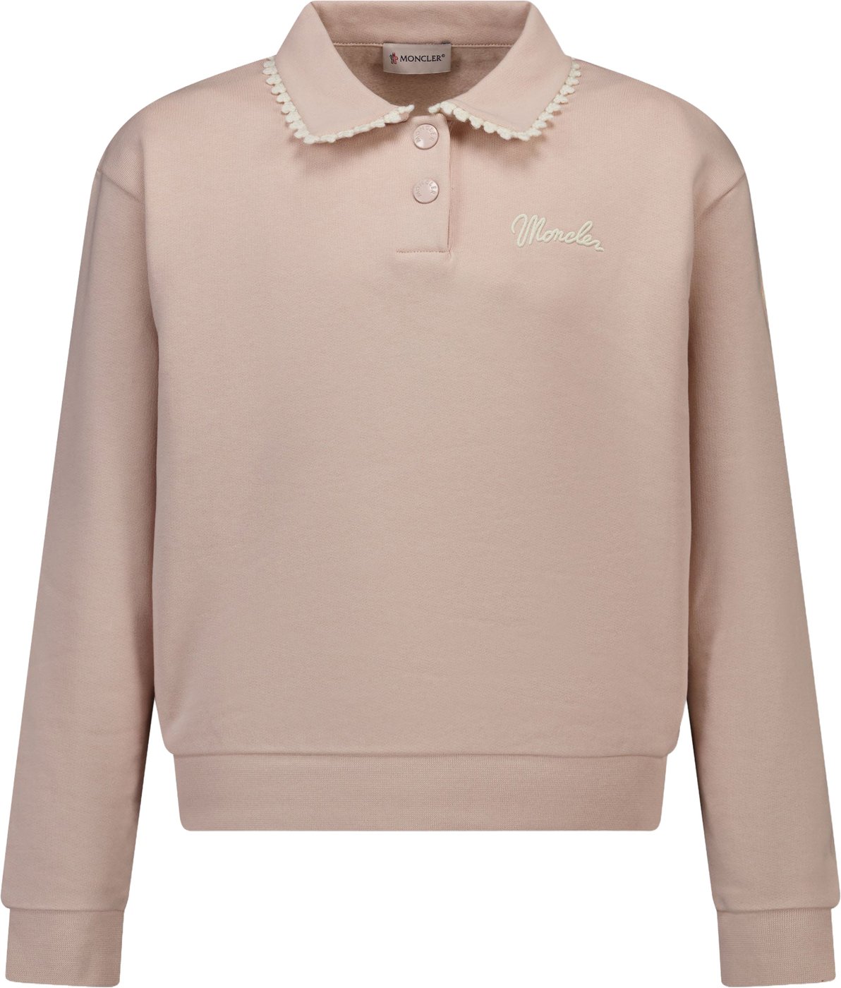 Moncler Kinder Meisjes Trui In Licht Roze