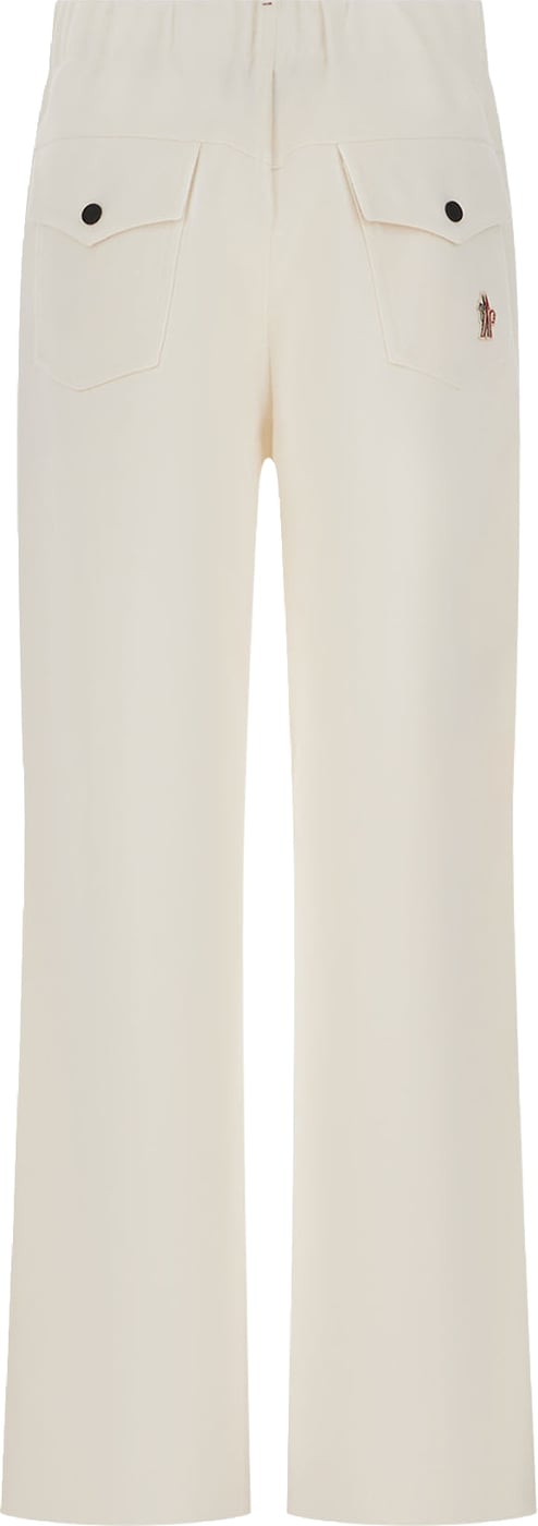 Moncler Ivory polyester blend joggers