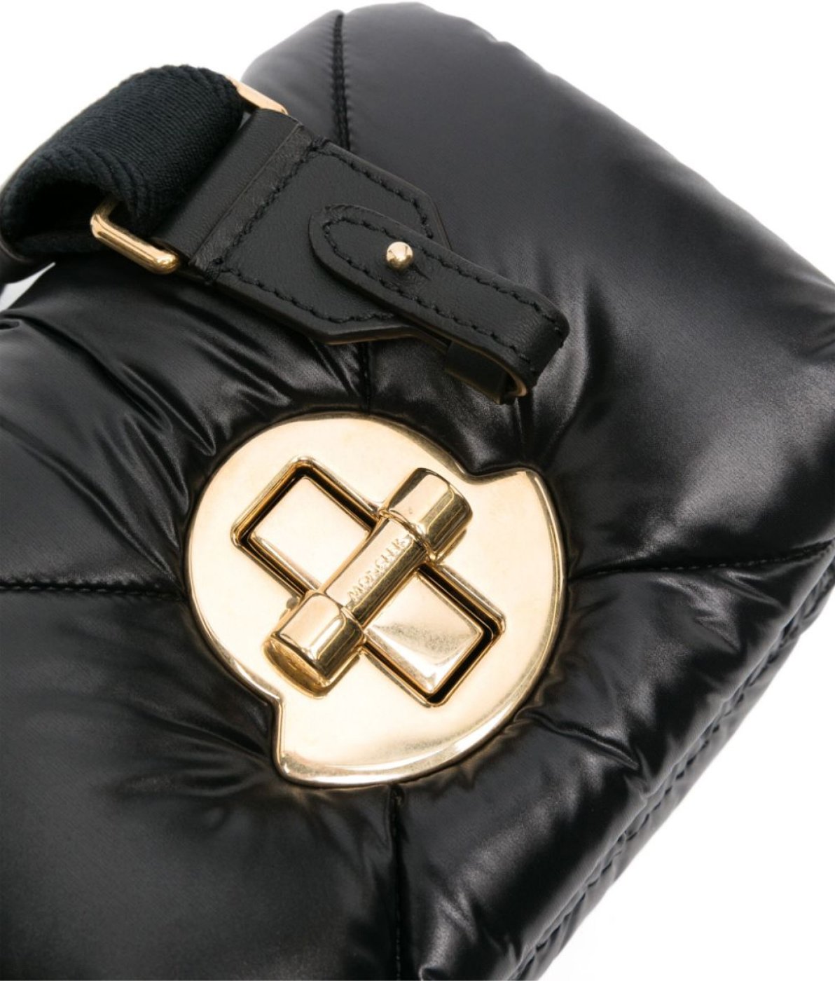 Puf Twist-lock Mini Crossbody Bag