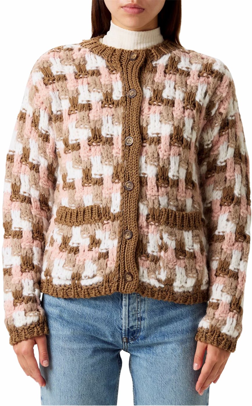 Moncler Grenoble wool Patterned Cardigan