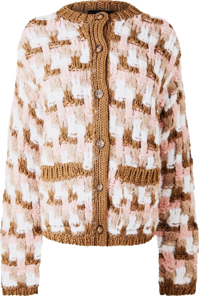 Moncler Grenoble wool Patterned Cardigan