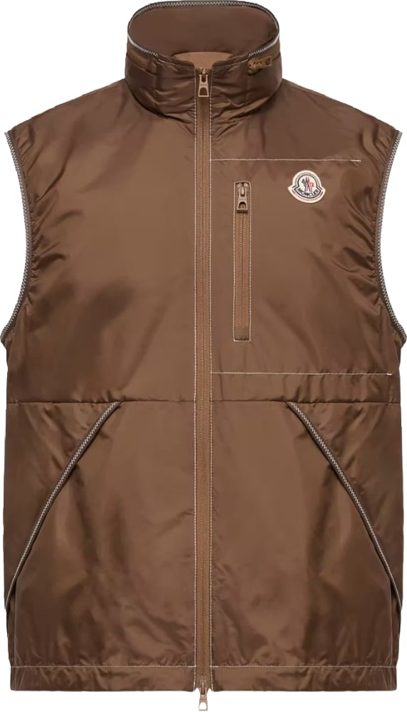 Moncler Ansiei Men's Gilet Brown